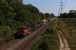 CN 2885 leads two more GEVO's north with E251